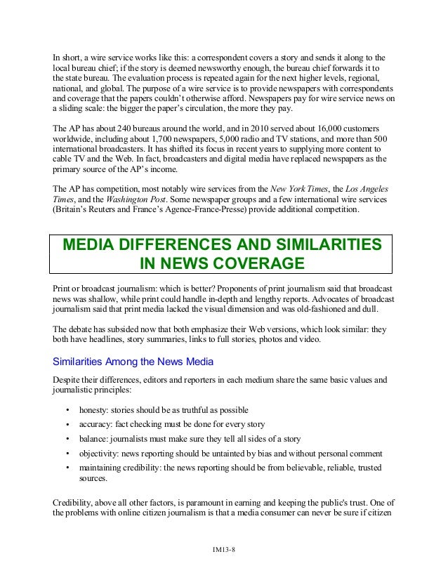 comparison between print media and electronic media pdf print and broadcast media definition